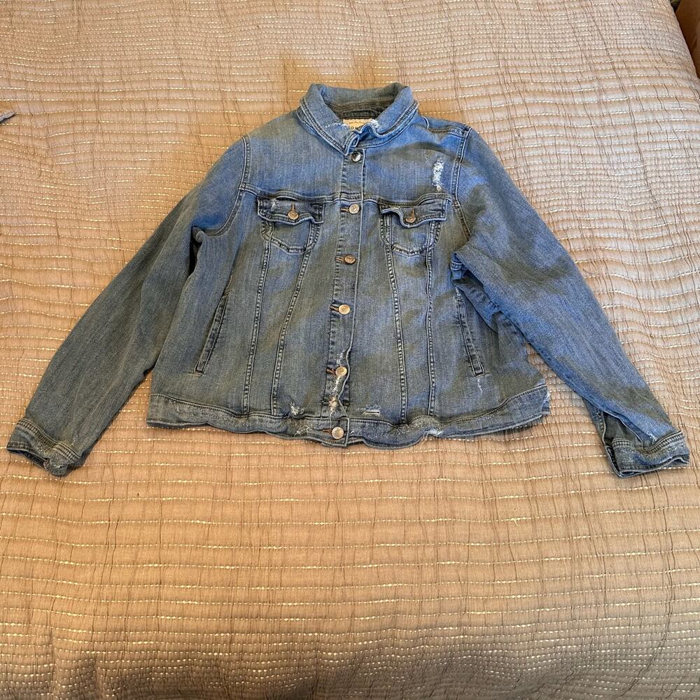 Torrid 4 Trucker Jacket Denim